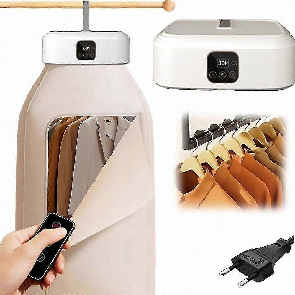 Electric Clothes Dryer with Intelligent Sterilization Foldable Design Timer 600W Power Efficient Home Appliance
