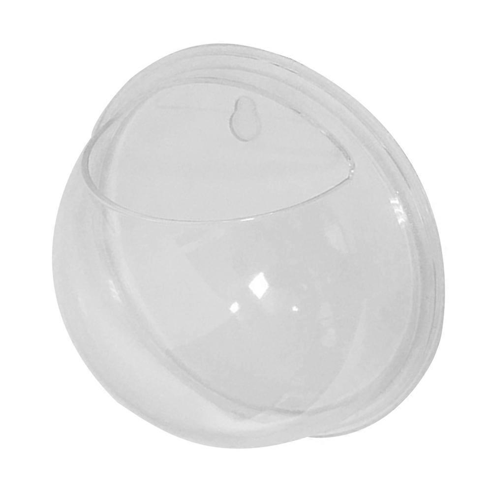 Transparent Acrylic Bubble Vase Wall-Mounted Plant Holder 3Pcs