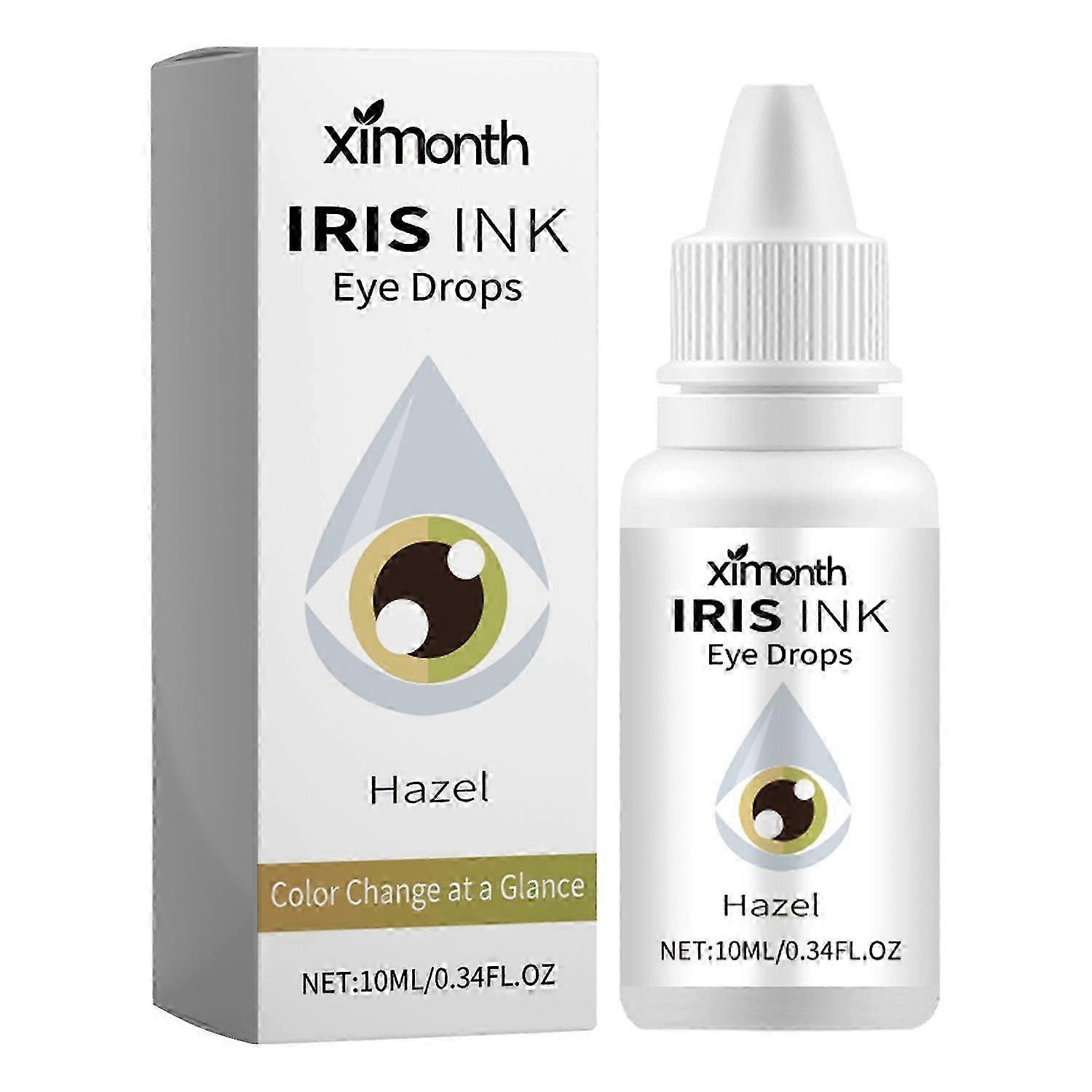 1-6pcs XIMONTH Iris Ink Eye Drops 10ml For Eye Fatigue Relief Moisturizing Vision Improvement - Brow 2025