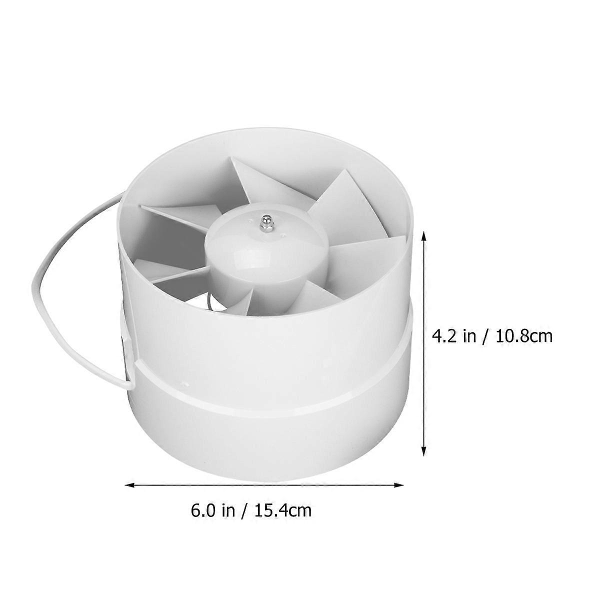 Ventilation Fan 2Pcs Round Exhaust Fan Perfect For Utility Spaces Bathroom Kitchen 6 Inch Airflow Control
