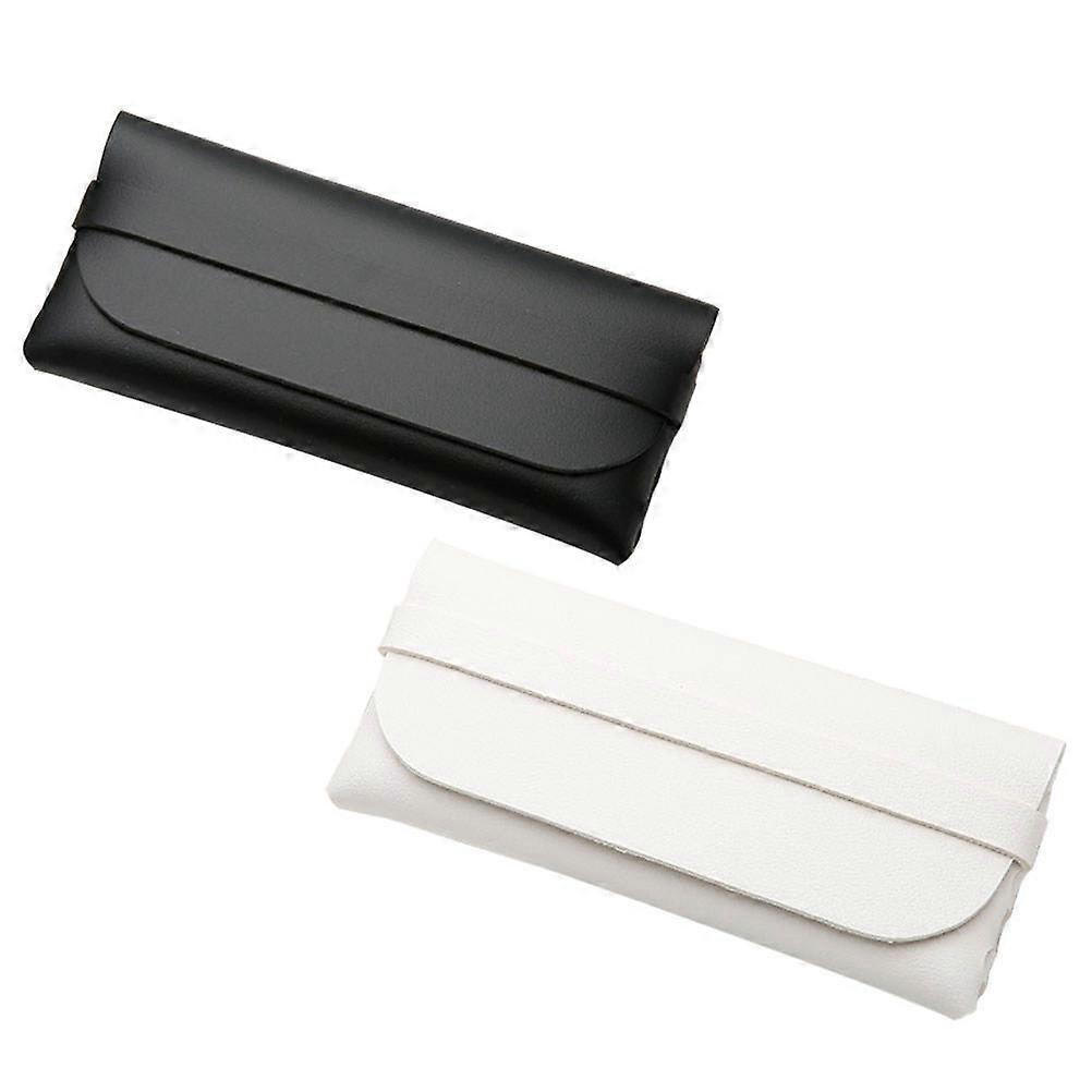 Glasses Protector Case 4Pcs Rectangular Fashionable Design White 16.8X8X5CM Frame
