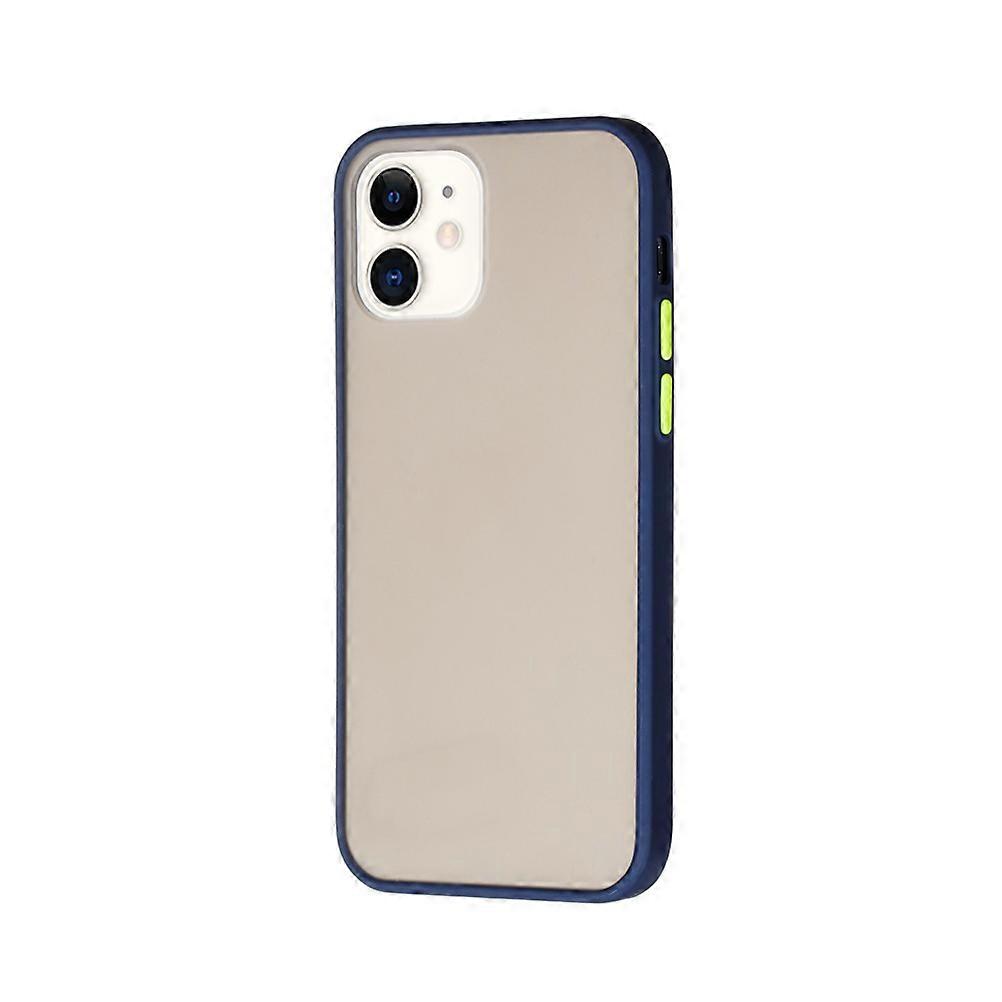 Phone Protector Colored Frame Pc Tpu Phone Case for 12 Navy