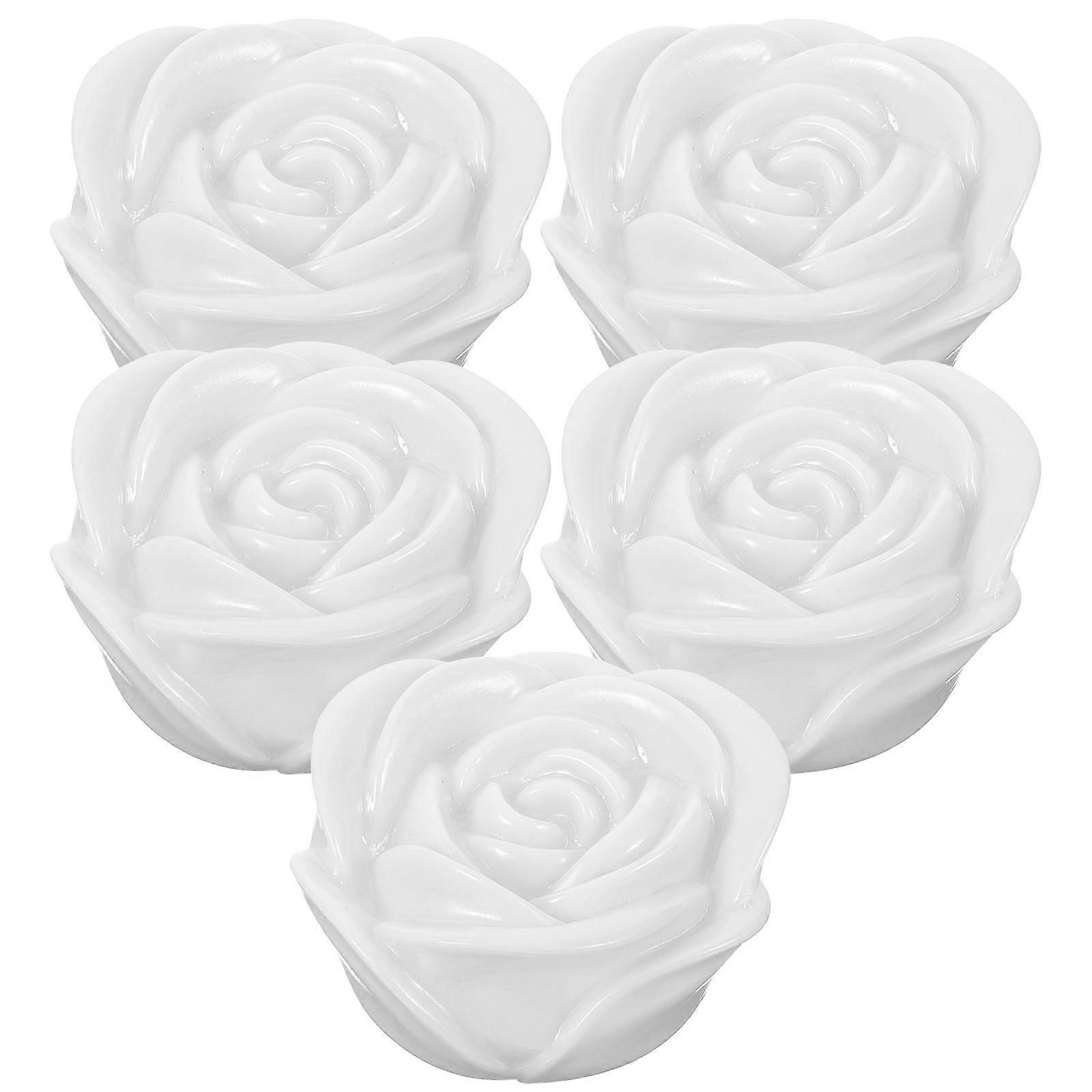 7 Colors Changing LED Light Rose Shaped Night Light for Lighting 10Pcs