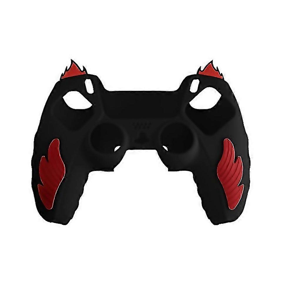 For Flame Silicone Gamepad Protective Case For Sony