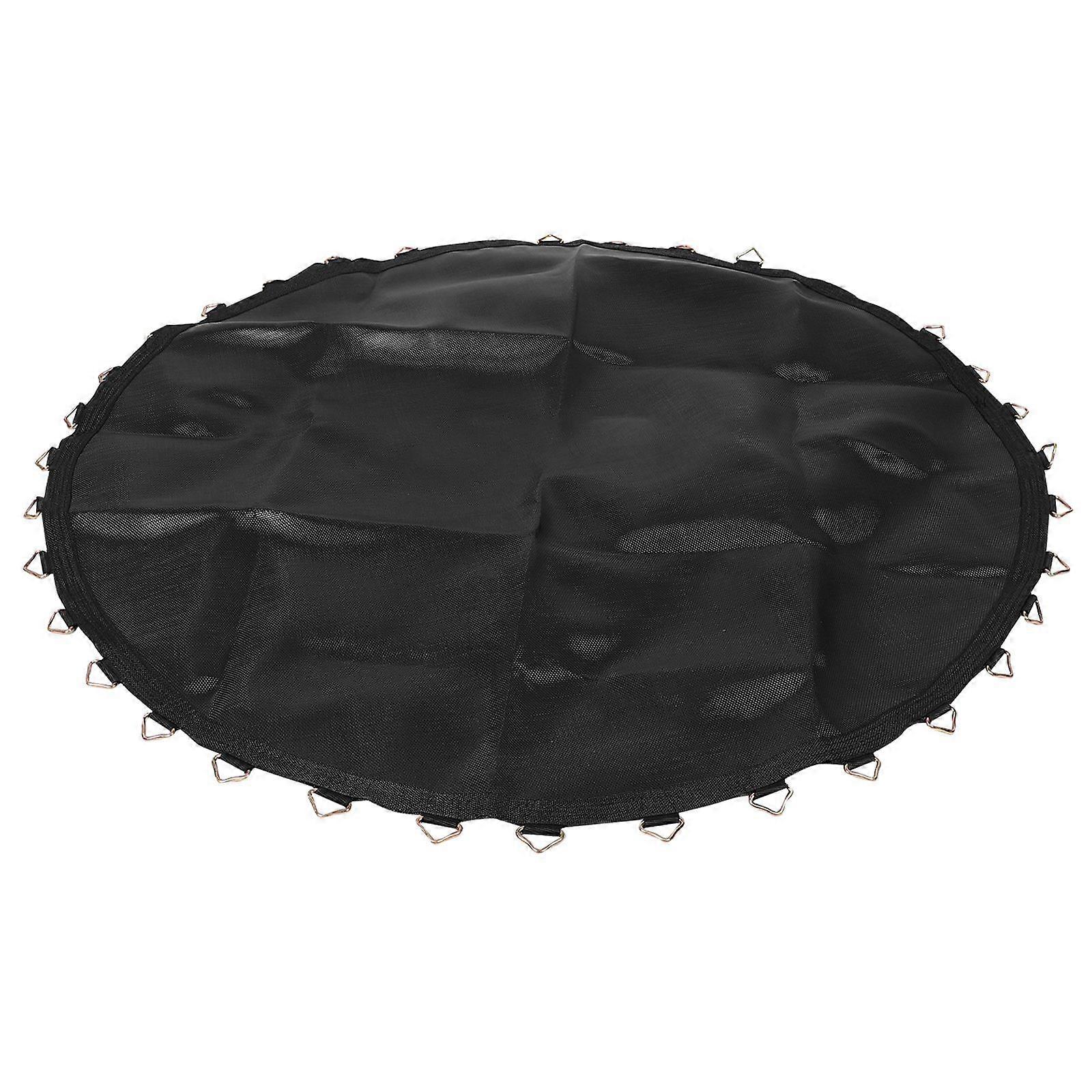 Replacement Trampoline Mat - 1.4m Round High Elastic Jumping Pad With 36 V-Hooks For Outdoor Bouncing - Jumping Bed Mesh Cloth Fitness Accessory For R