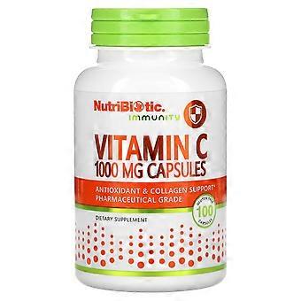 NutriBiotic, Immunität, Vitamin C, 1000 mg, 100 glutenfreie Kapseln