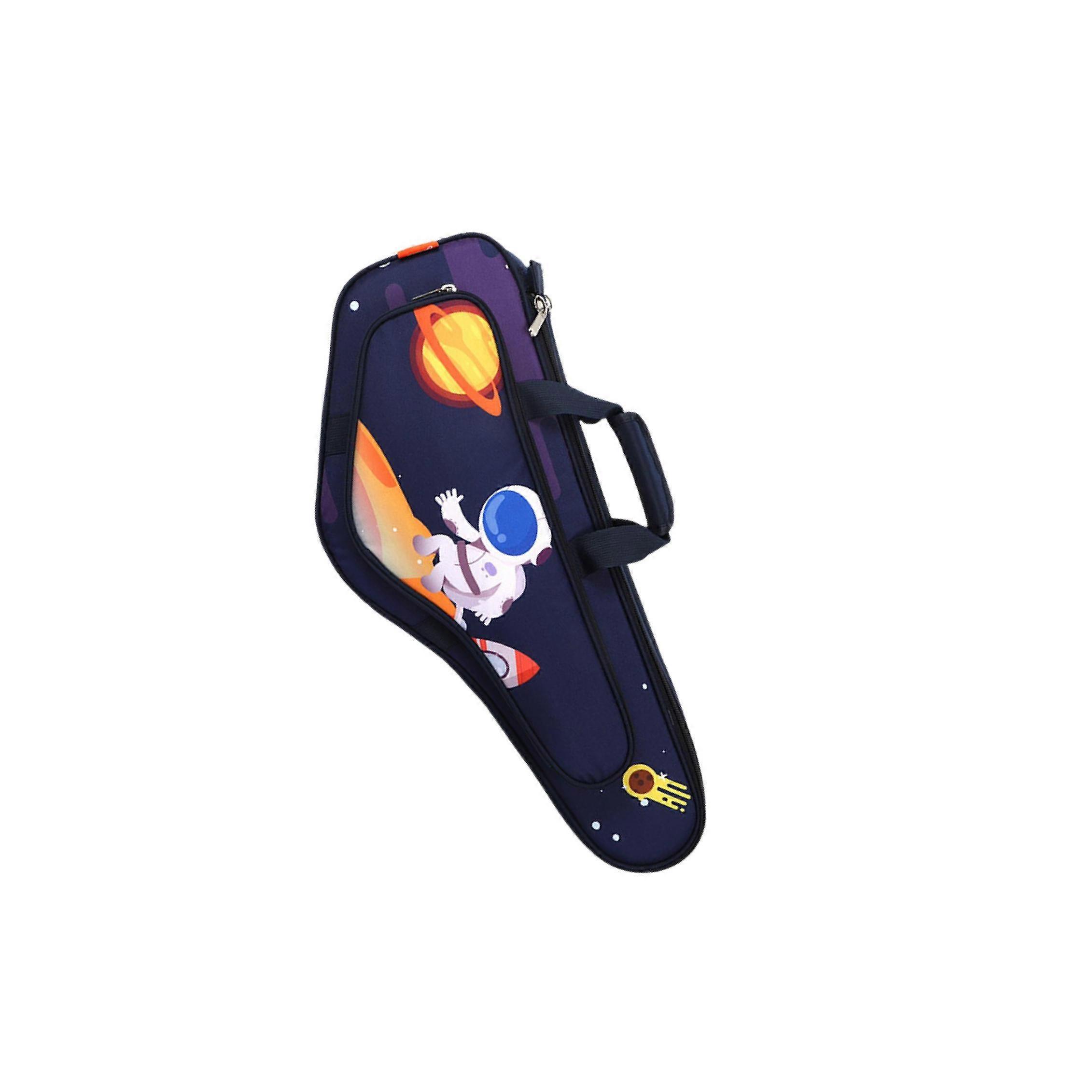Saxophone Case Alto Saxophone Bag for E Flat Mucal for Instruments Attachments Navy blue