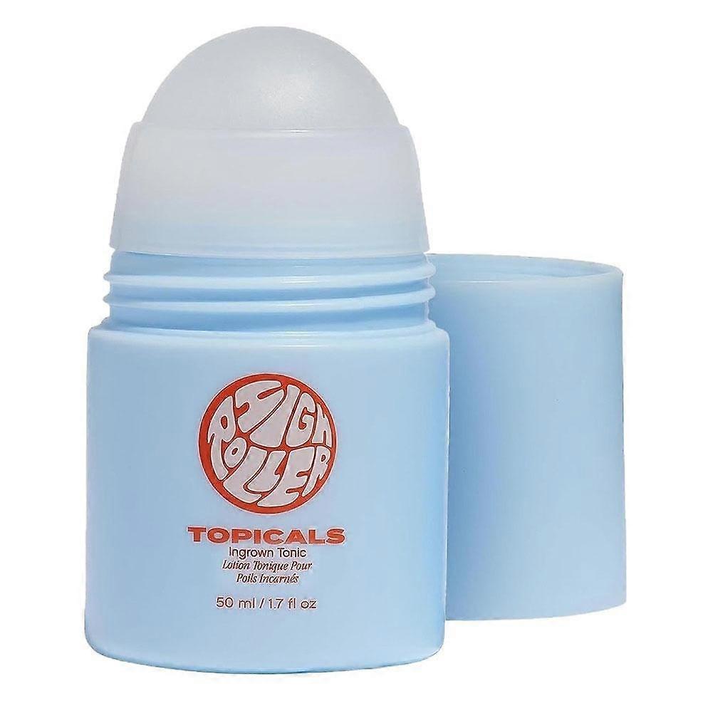 50ml Ingrown Hair Treatment Roll-On Essence for Sensitive Skin Post Shaving Soothing and Moisturizing Formula with Cooling Applicator