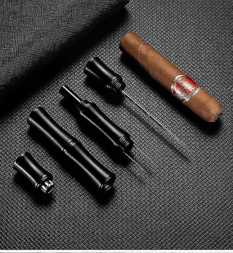 Cigar Tool Accessory Kit - 2-in-1 Punch and Holder for Enhanced Draw Experience