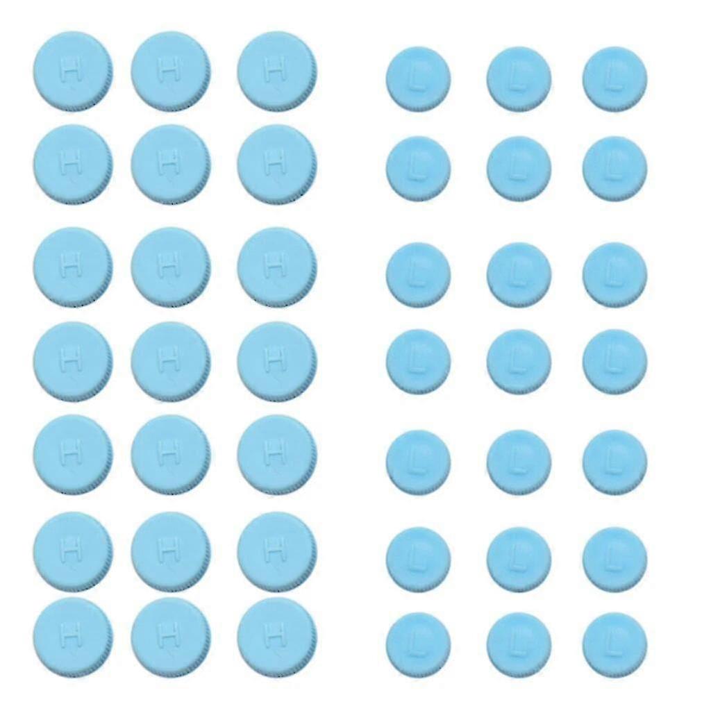 5/10/20/100Pairs HV Air Conditioning R134a R12 Valve Core Caps Universal for All Cars High/ Low Side Pipeline Repl ement~60916