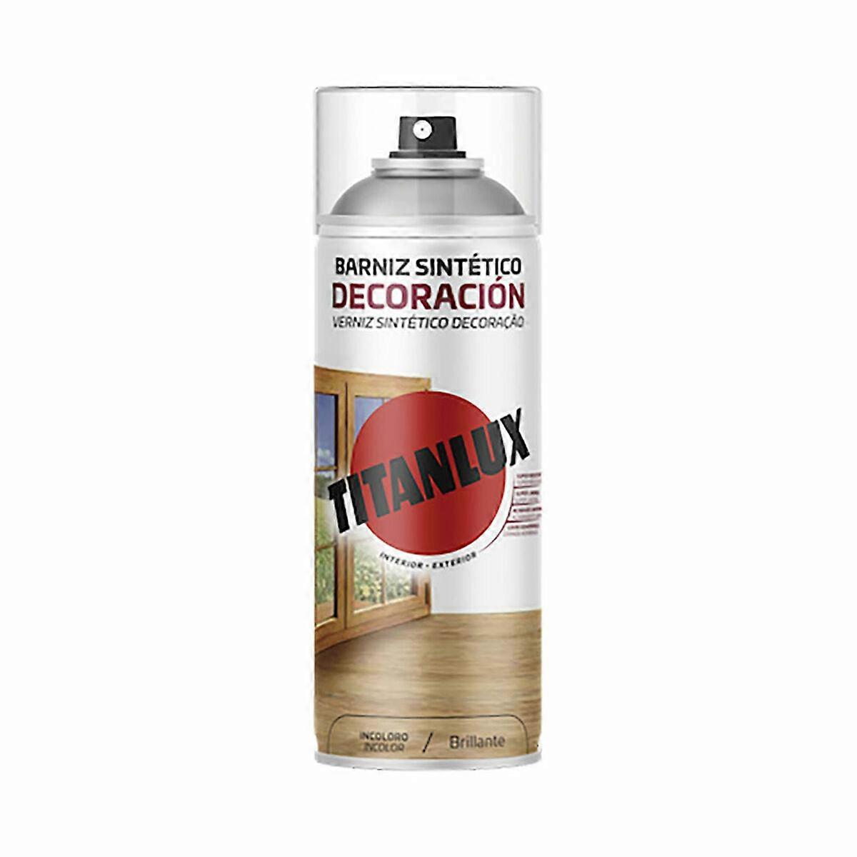 Varnish Spray Titanlux Colourless Shiny 200 ml