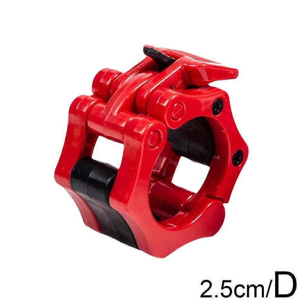 Weightlifting Barbell Quick Clip Secure Locking Mechanism 2 Sizes 5cm 2 5cm Dumbbell Compatible Durable ABS Fitness Equipment Easy Twist Fasten
