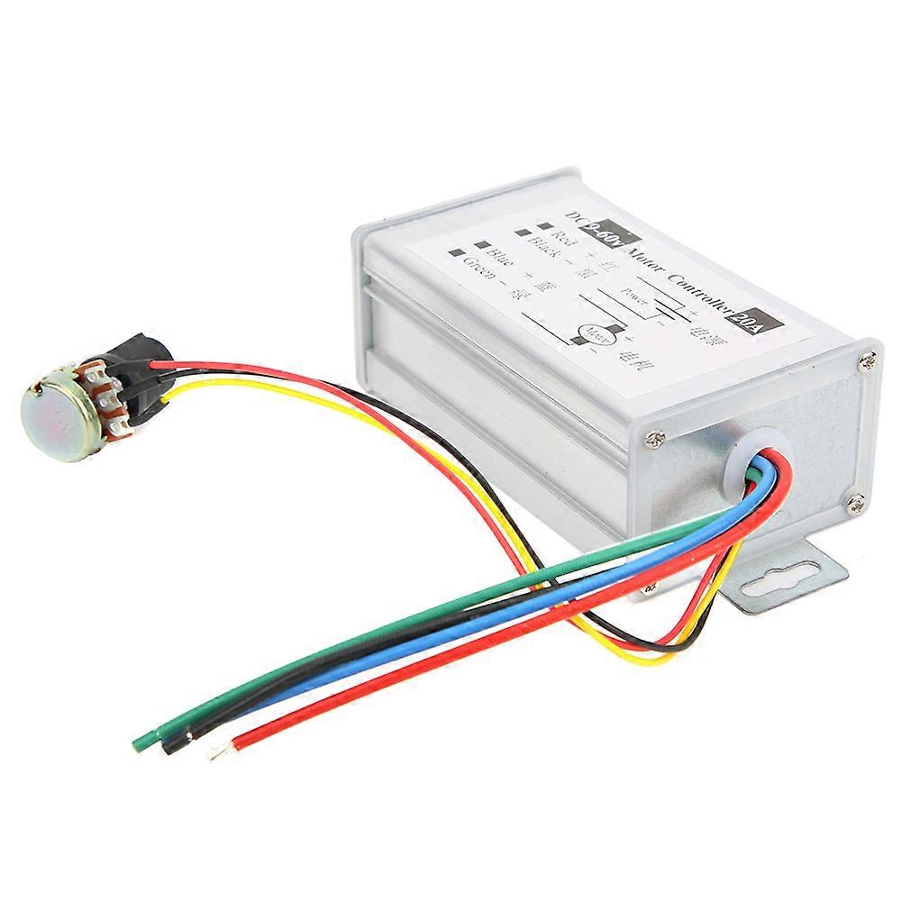 Motor Speed Controller Switch Potentiometer Control PWM Variable Speed 20A 9V12V24V48V60V