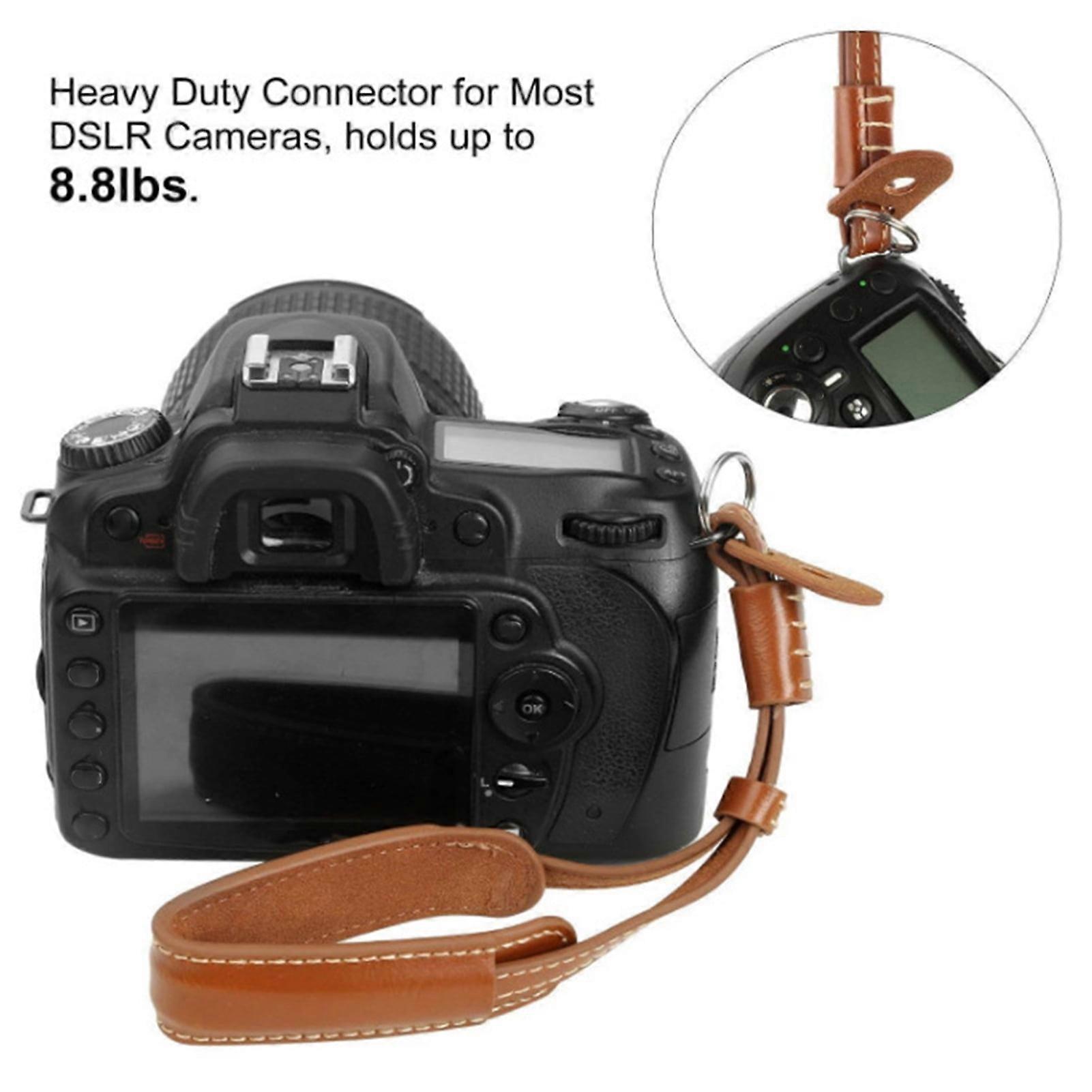 SUSUchens Wrist Strap SLR Cameras Anti-loss Anti-drop Hand Strap Secure Photography Durable Bend-resistant Camera Accessory Black