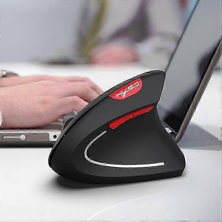 HXSJ T29 Bluetooth 3.0 langaton Bluetooth 6-näppäimet 2400 DPI säädettävä ergonomia optinen pystysuora hiiri