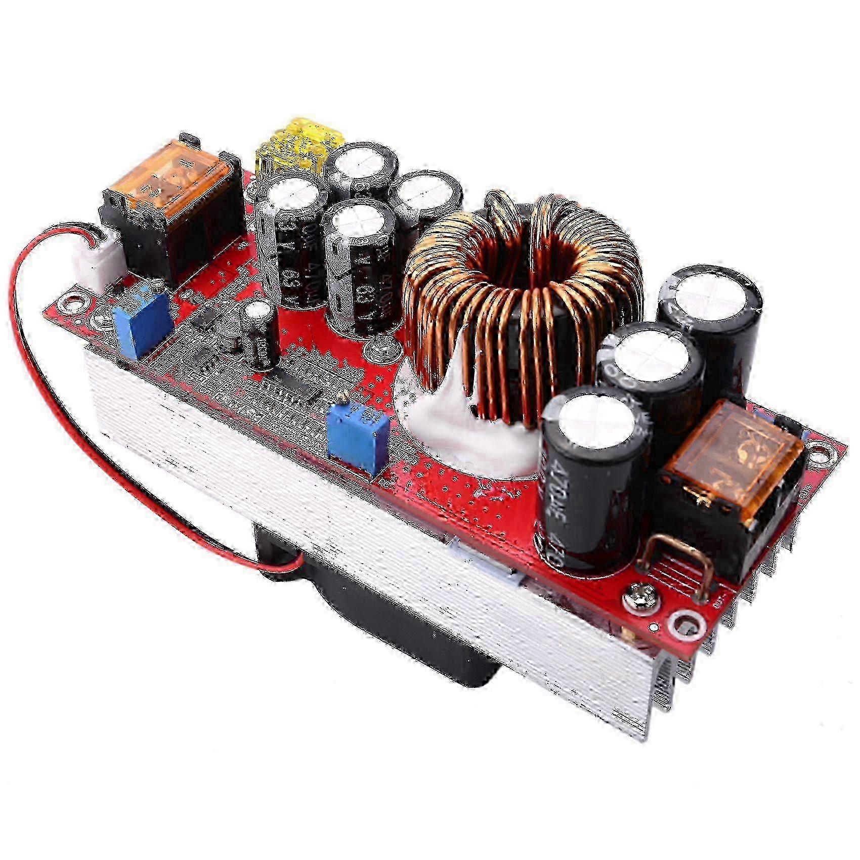 1800W 40A DC-DC DC Constant Voltage Constant Current Boost Converter Boosts 10-60V By Fan compatible with 12-90