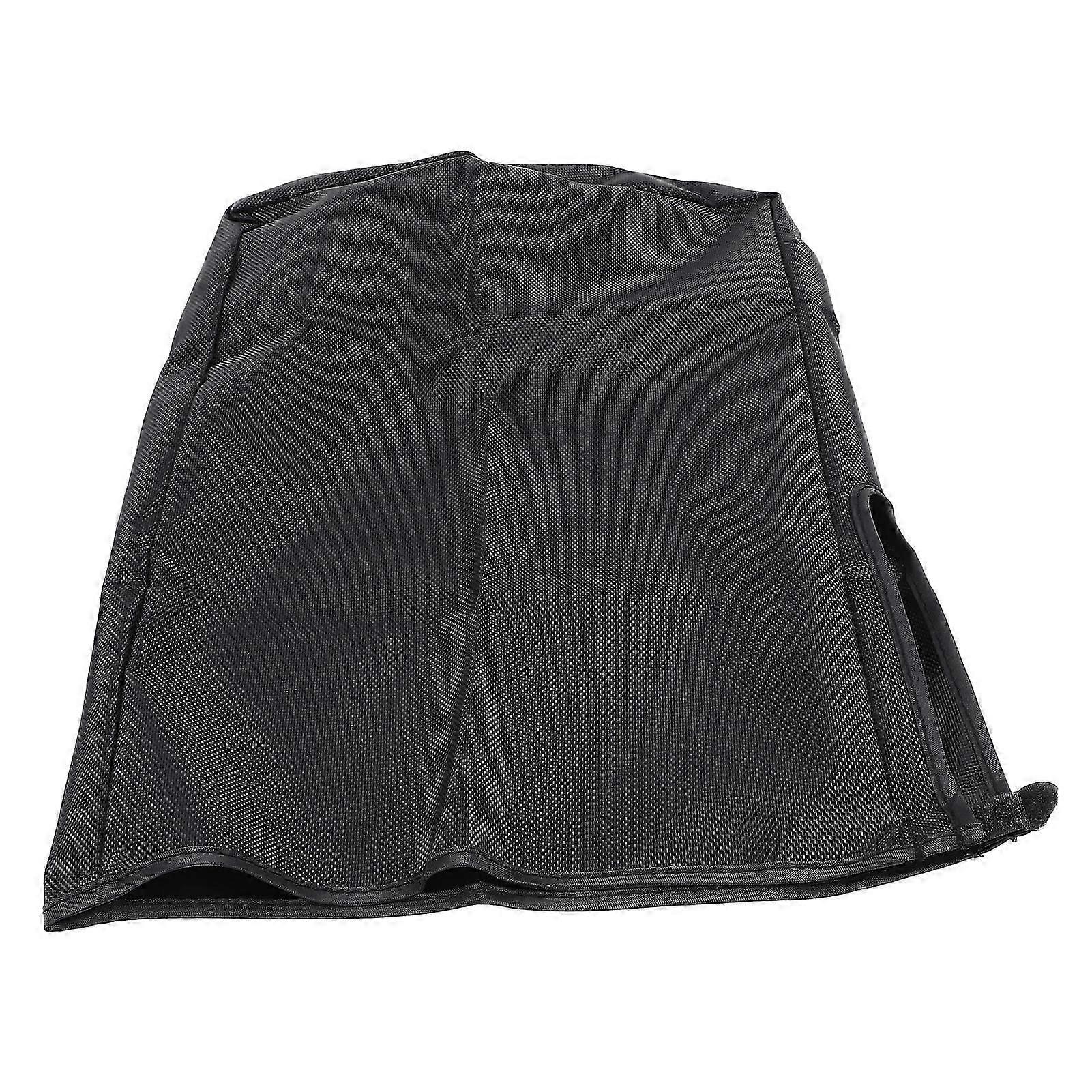 Game Console Dust Cover Multipurpose Scratch Proof Waterproof Vertical Dust Cover for PS5 Console Black