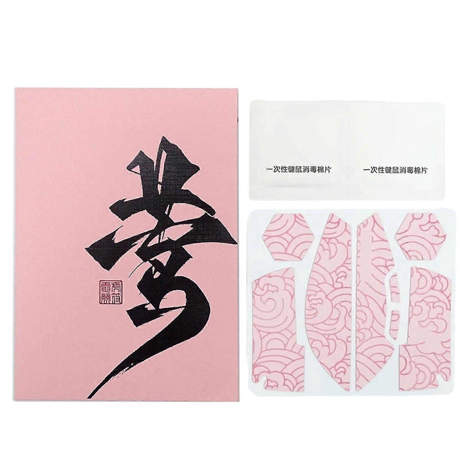 Ergonomic Mouse Grip Tape For Game Precise Gaming Accuracy And Comfort During Extended Use  Pink