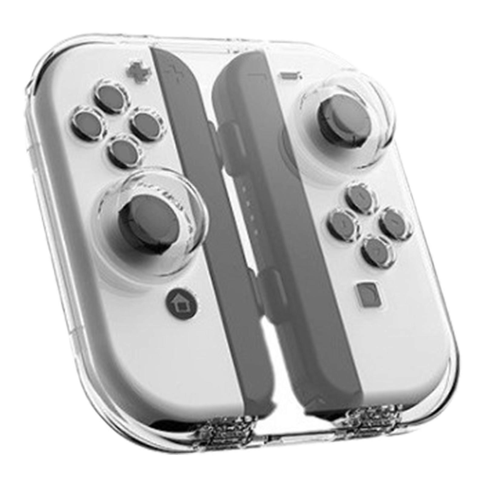 Storage Case Portable Dust-Proof Protective Box for Game Controller PC Transparent Shell Case with Magnetic Closure Multicolor