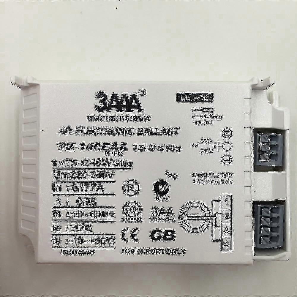 f new t5 c 40w ac electronic ballast for t5 ring lamp standard rectifiers sm16790