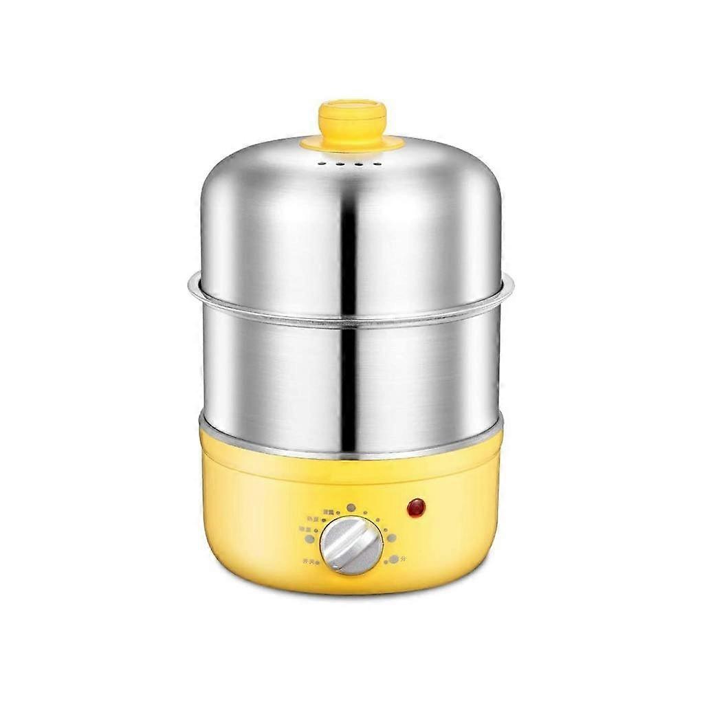 Egg Cooker with Automatic Shut Off Small Electric Steamer for Boiled Eggs and Breakfast