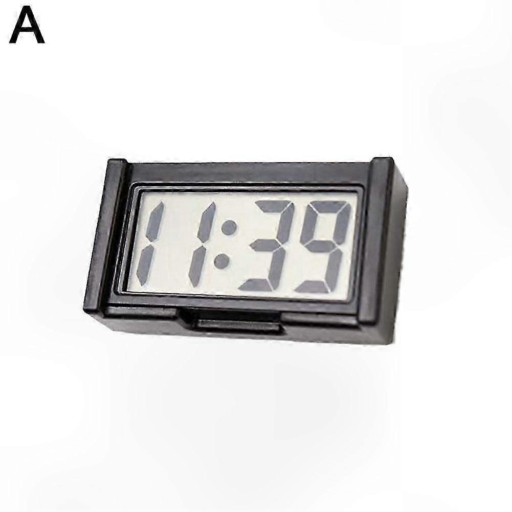 Digital Mini Clock with Large Display for Car Dashboard Decoration