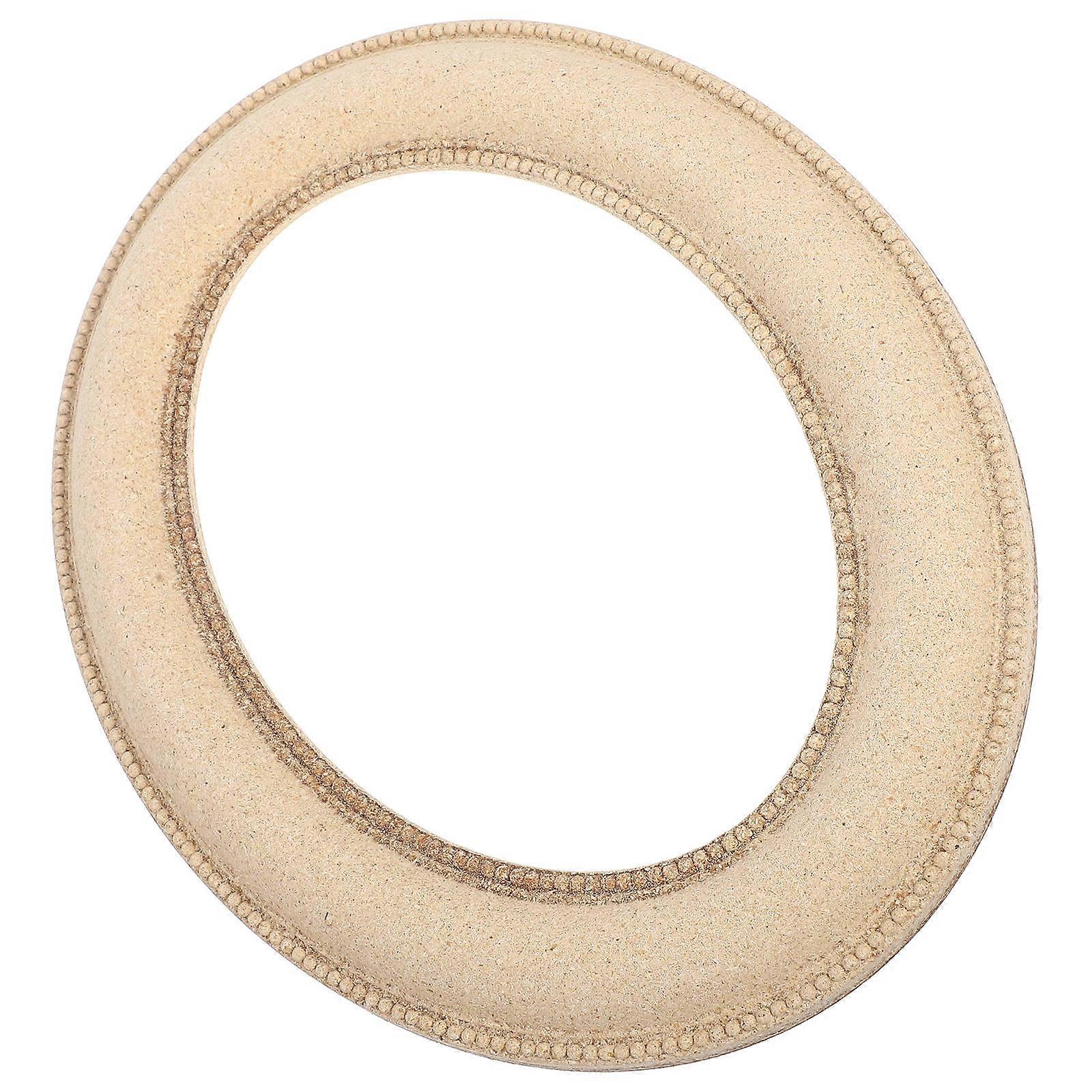 Handcrafted Beige Wood Mini Vintage Picture Frames for DIY Projects and Decorative Display 4x6 Inches