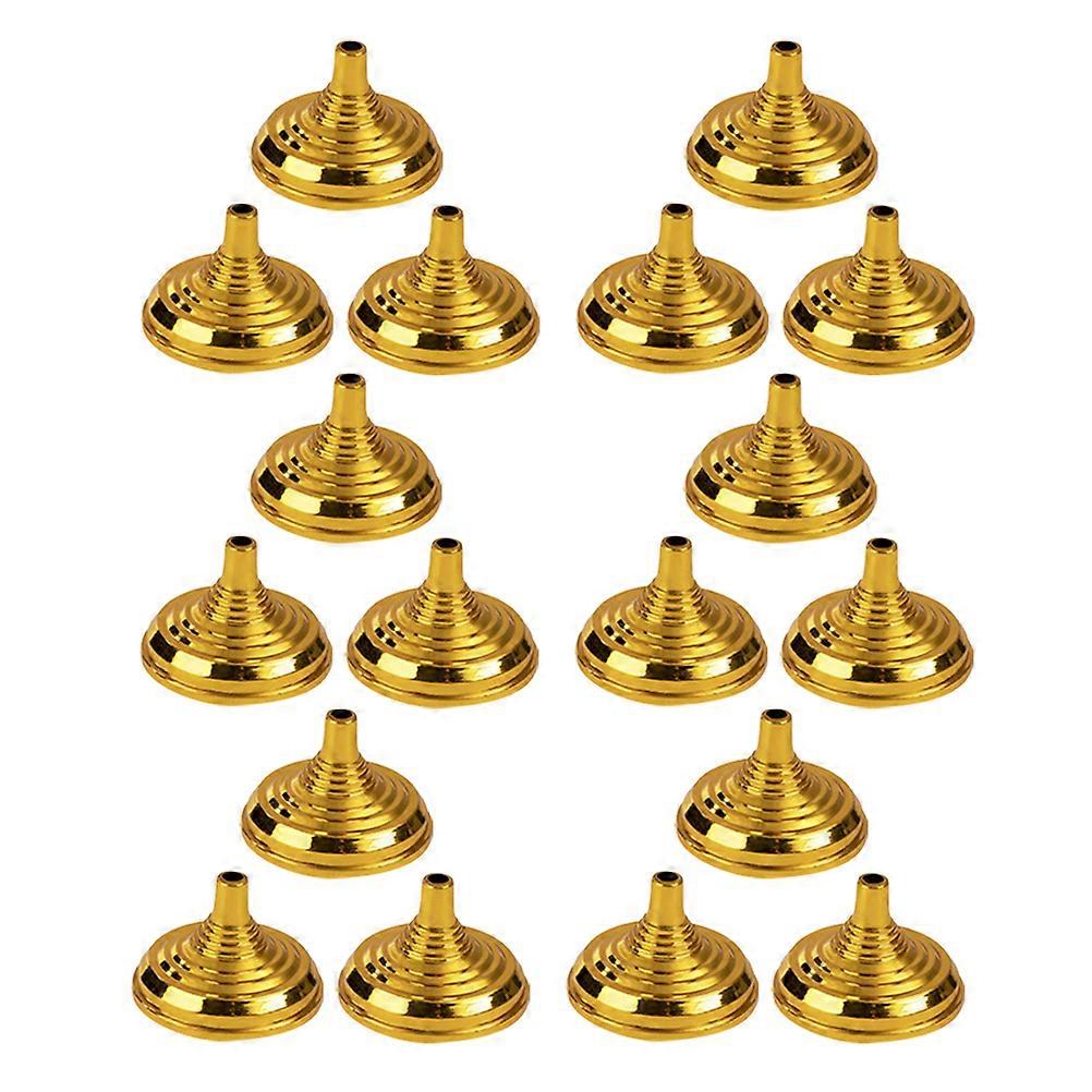 Desk Mini Flag Holder Round Flagpole Base for Home Use 20Pcs