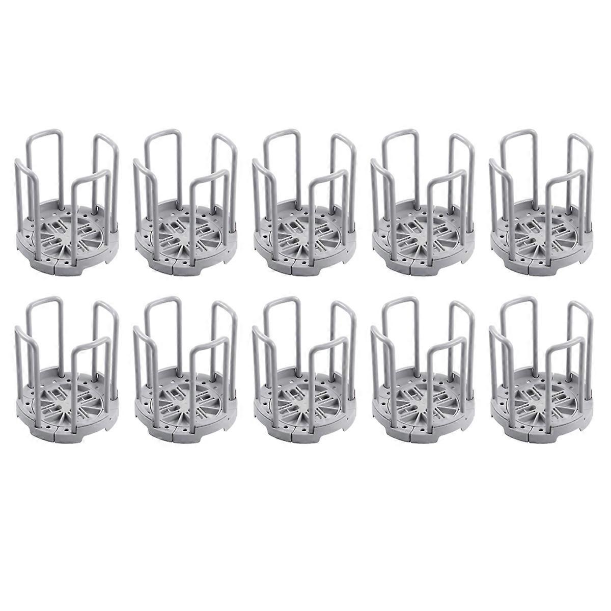 Retractable Desktop Dish Rack Dish Storage Rack Storage Rack Gray