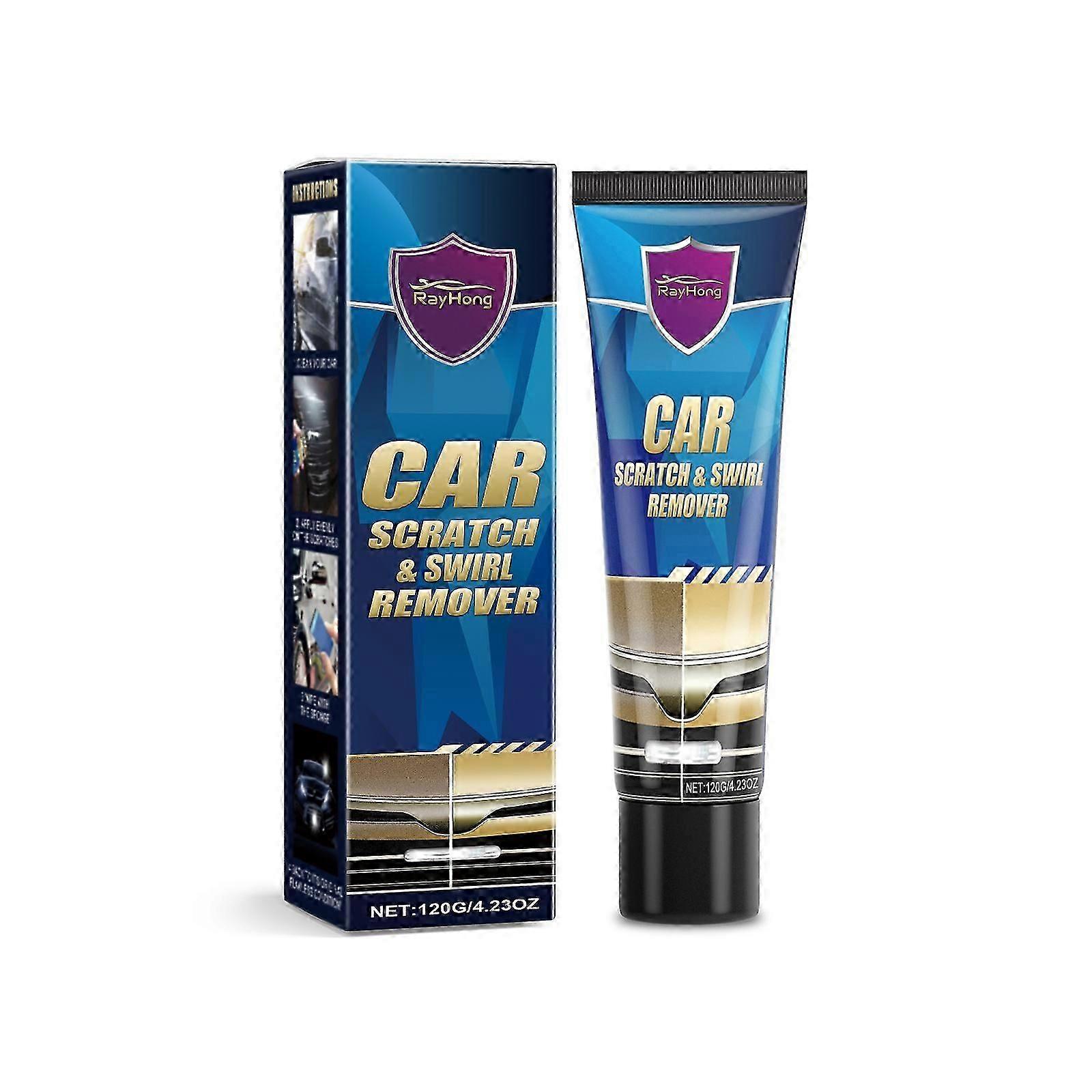 Car Scratch Repair Cream  EasytoUse 120ml Paint Scratch Polishing  Swirl Remover with Universal Color Match for ProfessionalGrade Car Restoration