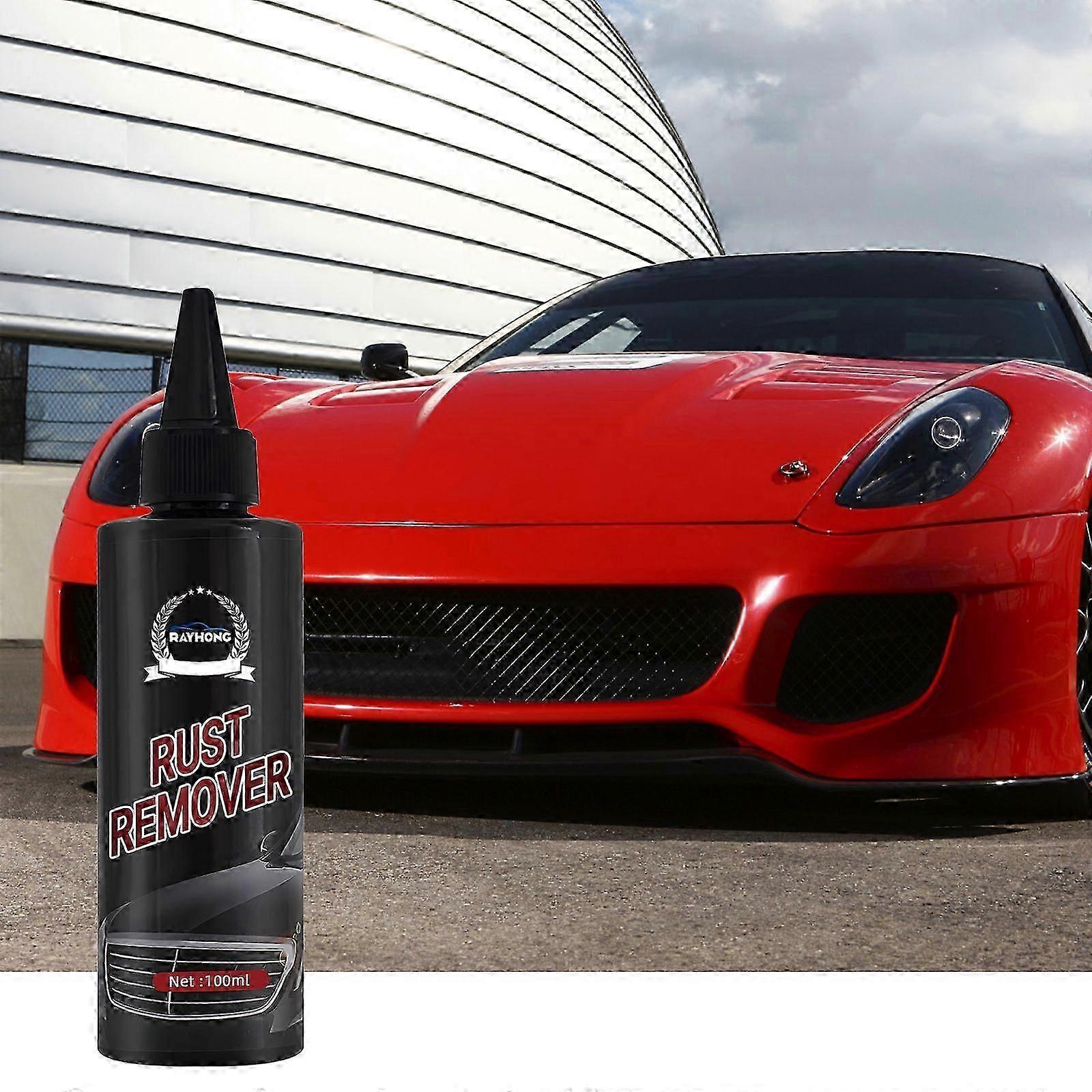 Multi-Functional Rust Remover for Metal & Car Wheel Hub - 100ml, Easy Scratch & Stain Cleaner