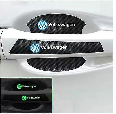 Car Luminous Door Bowl Handle Protective Scratch-Proof Handle Protective Sticker