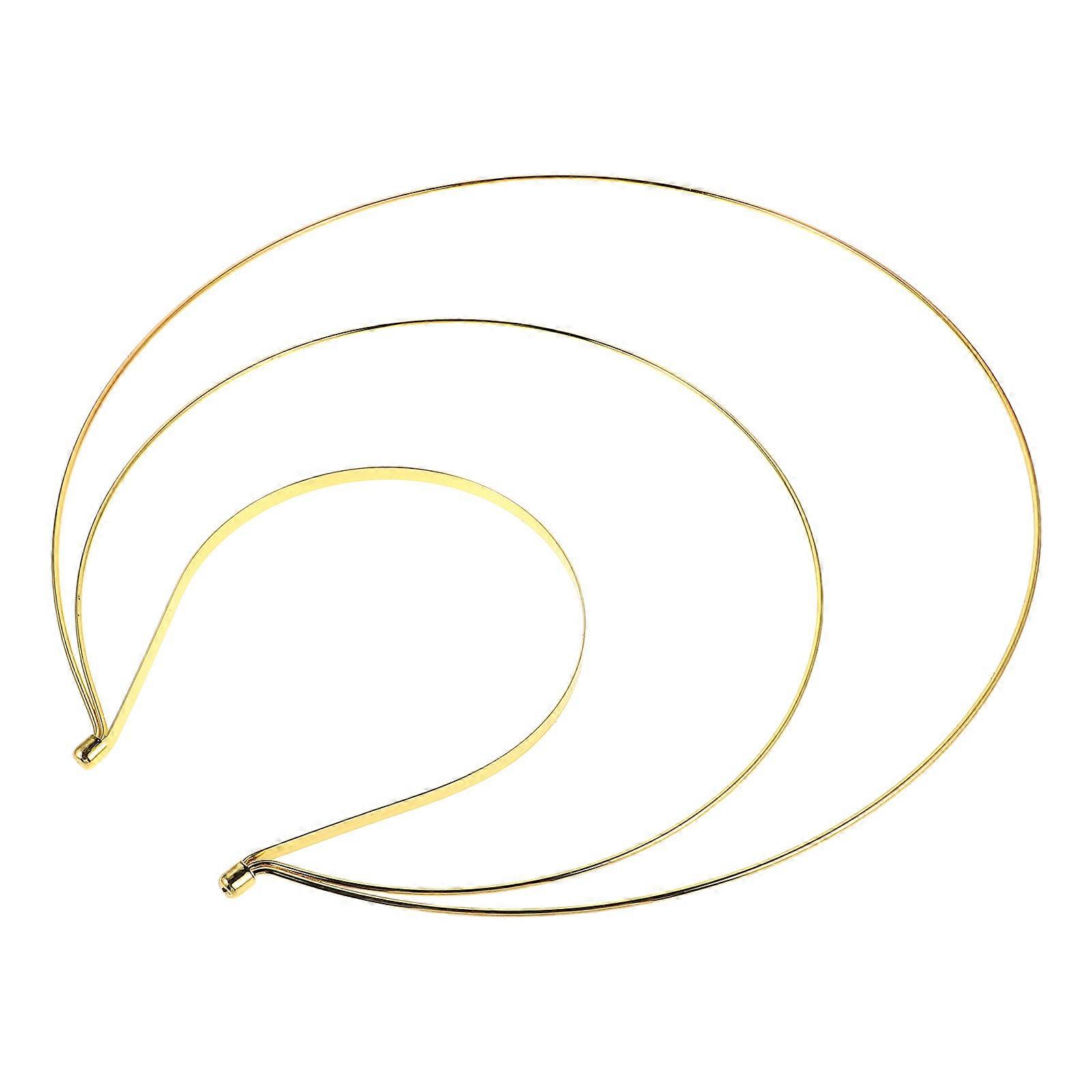 Crown Headband for DIY Three-Layer Hairpiece