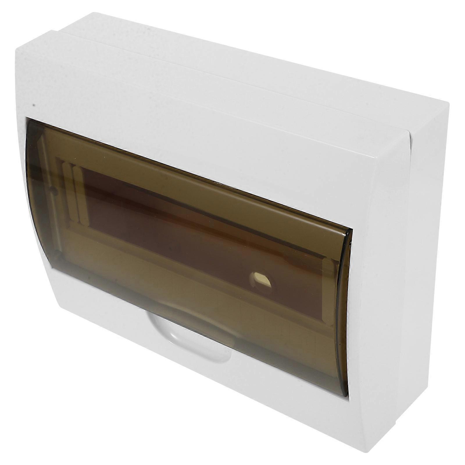 Electrical Waterproof Box Breaker Box Harsh Environments Abs White for Overload Protection 1Set