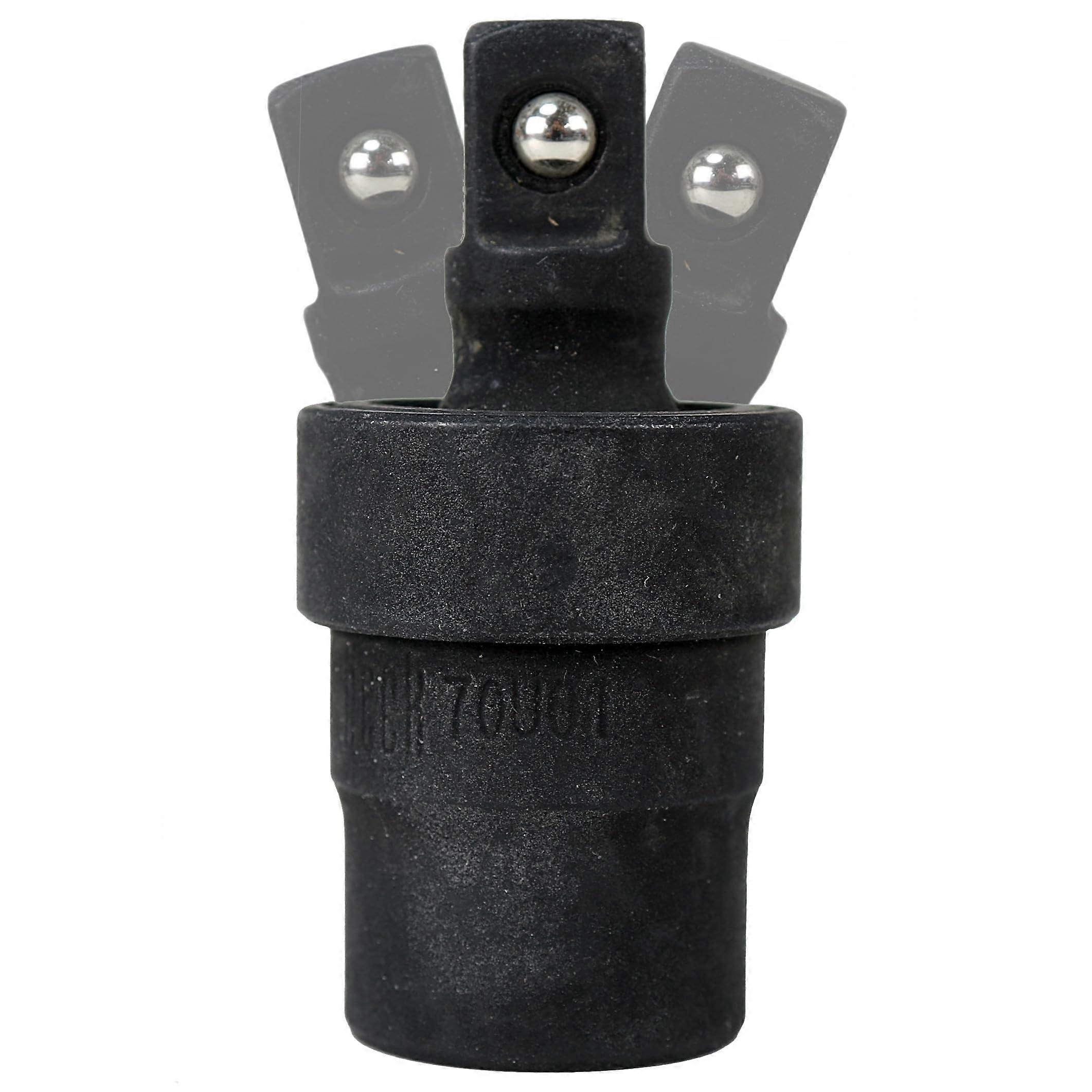 3/8 Inch Impact Universal Joint Socket Adapter Black Chrome Molybdenum for Tight Spaces