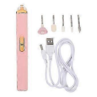 1 Set Nail Drill Kit Practical Nail Art Grinder Machine Kit Portable Nail Grinder