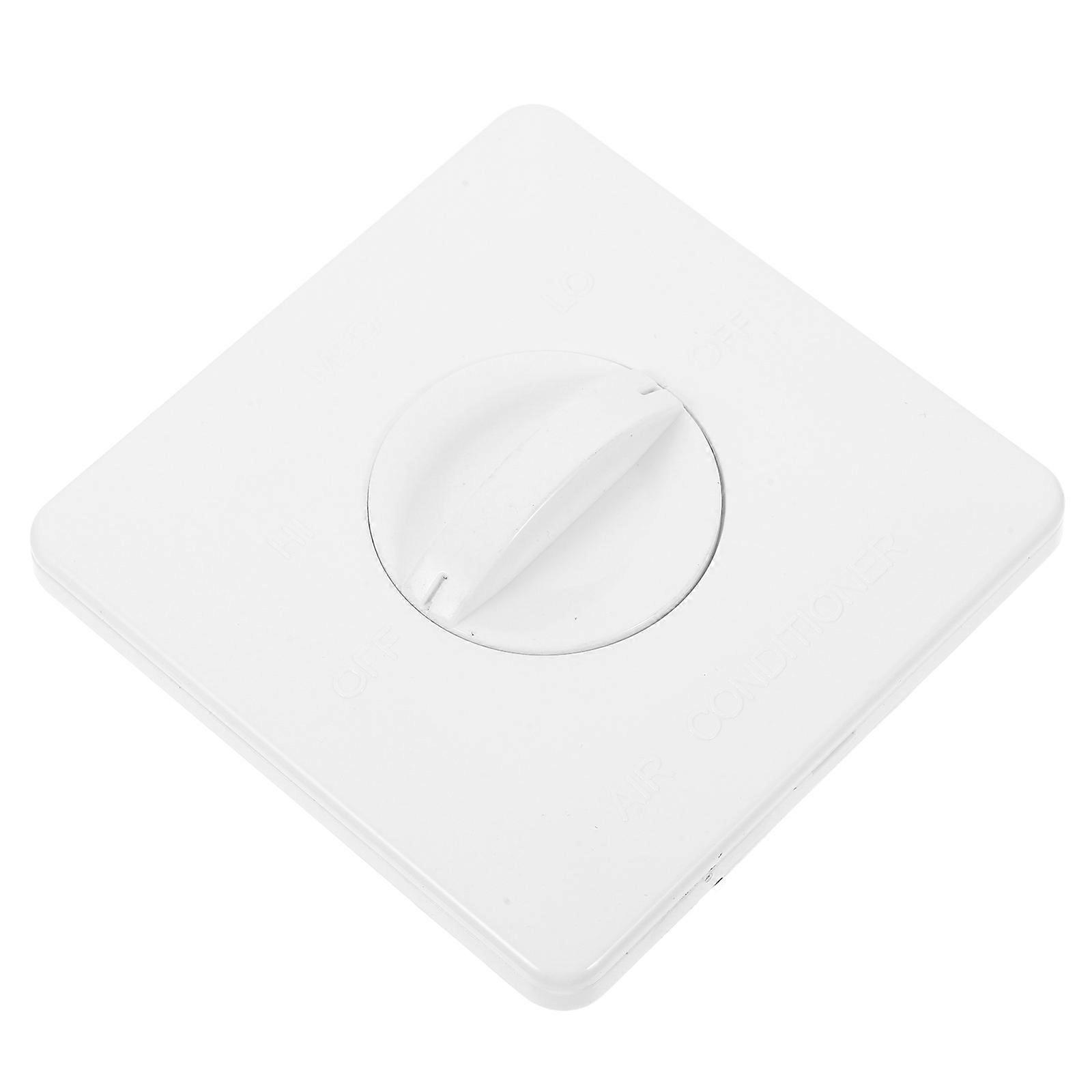 Thermostat Control System Panel Fan Coil Fan Temperature Switch with Three-Speed Control 3Pcs