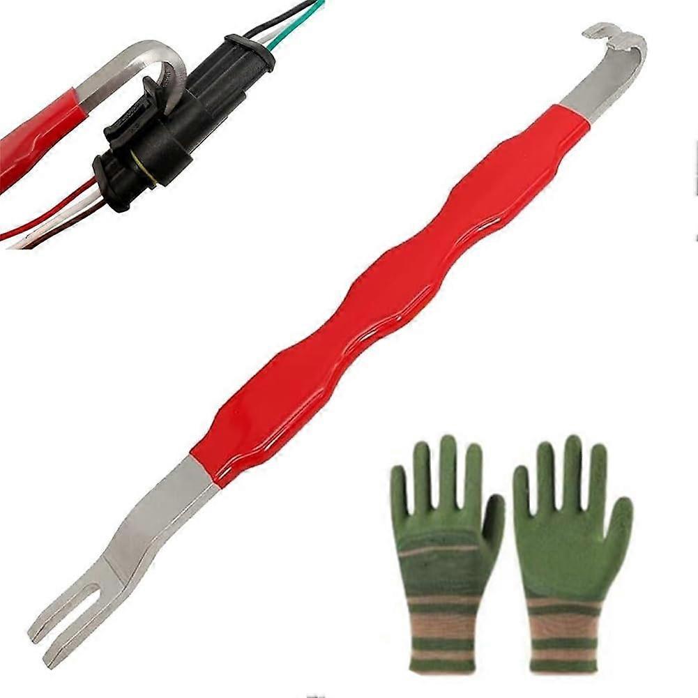 Automotive Connector Removal Tool with DualEnd Access for Universal Car Electrical Terminal Release