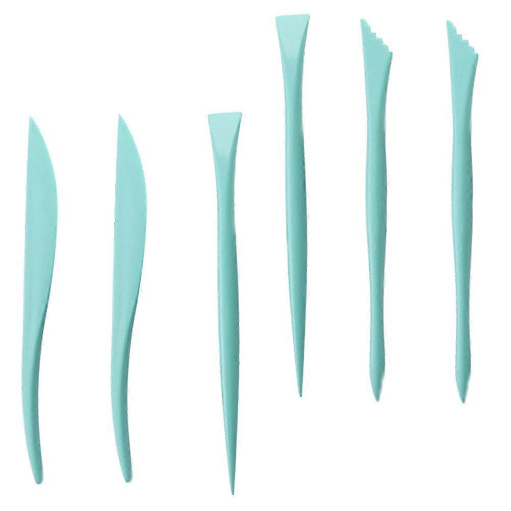 Cake Decorating Tool Fondant Modeling Set for Sculpture 3Sets Green