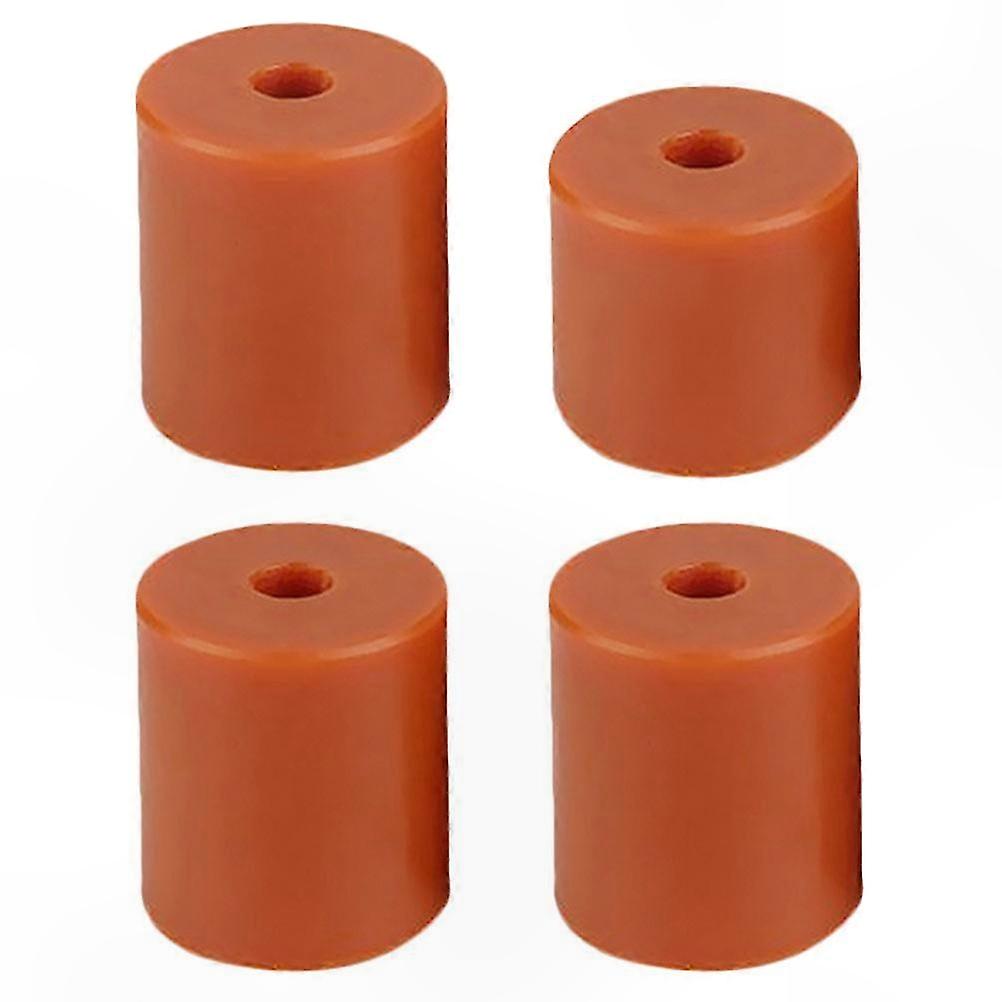 4-Pack Silicone Bed Mounts for 3D Printers, Heat-Resistant Leveling Columns