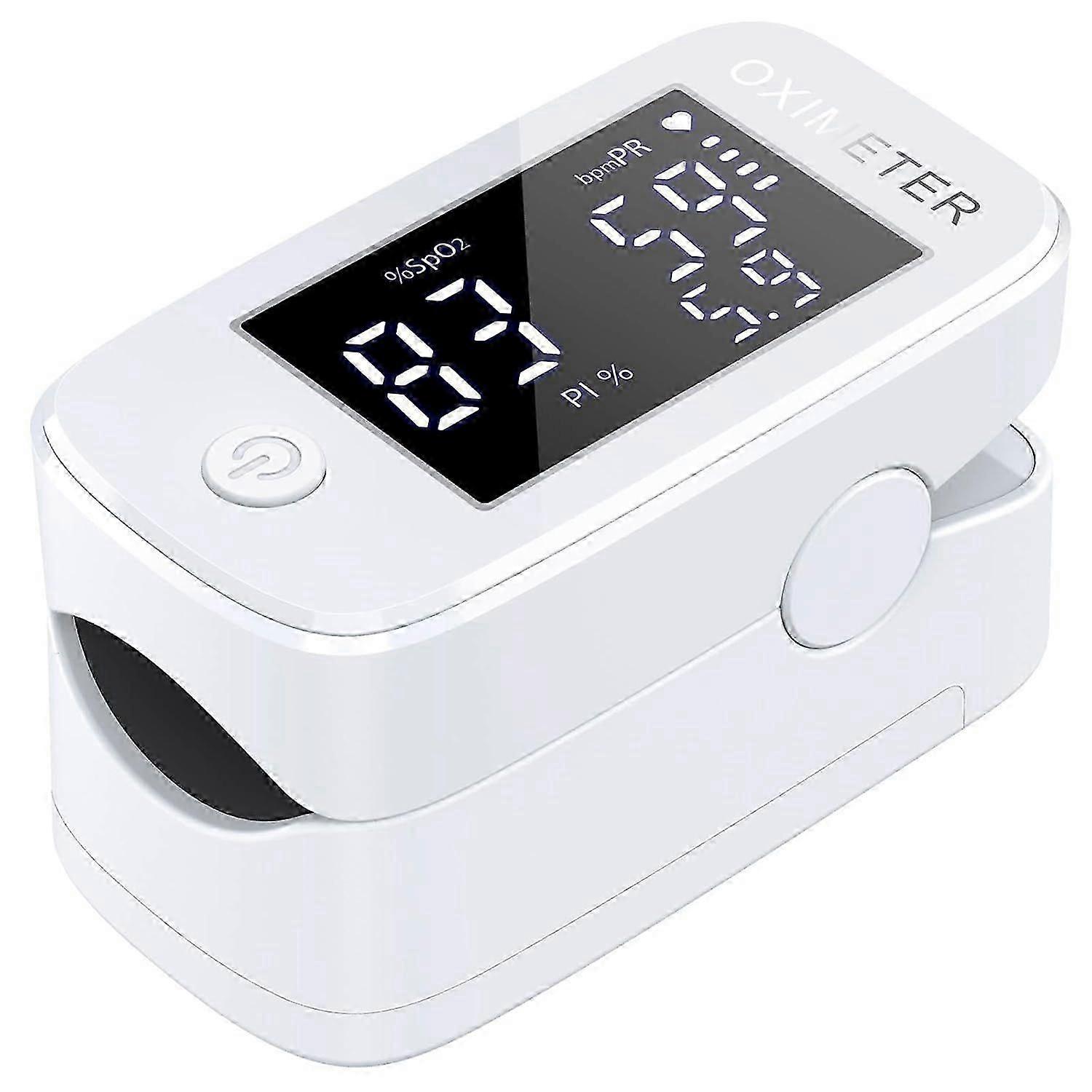 Professional Pulse Oximeter, Fingertip Oximeter, Heart Rate Monitor With Alarm