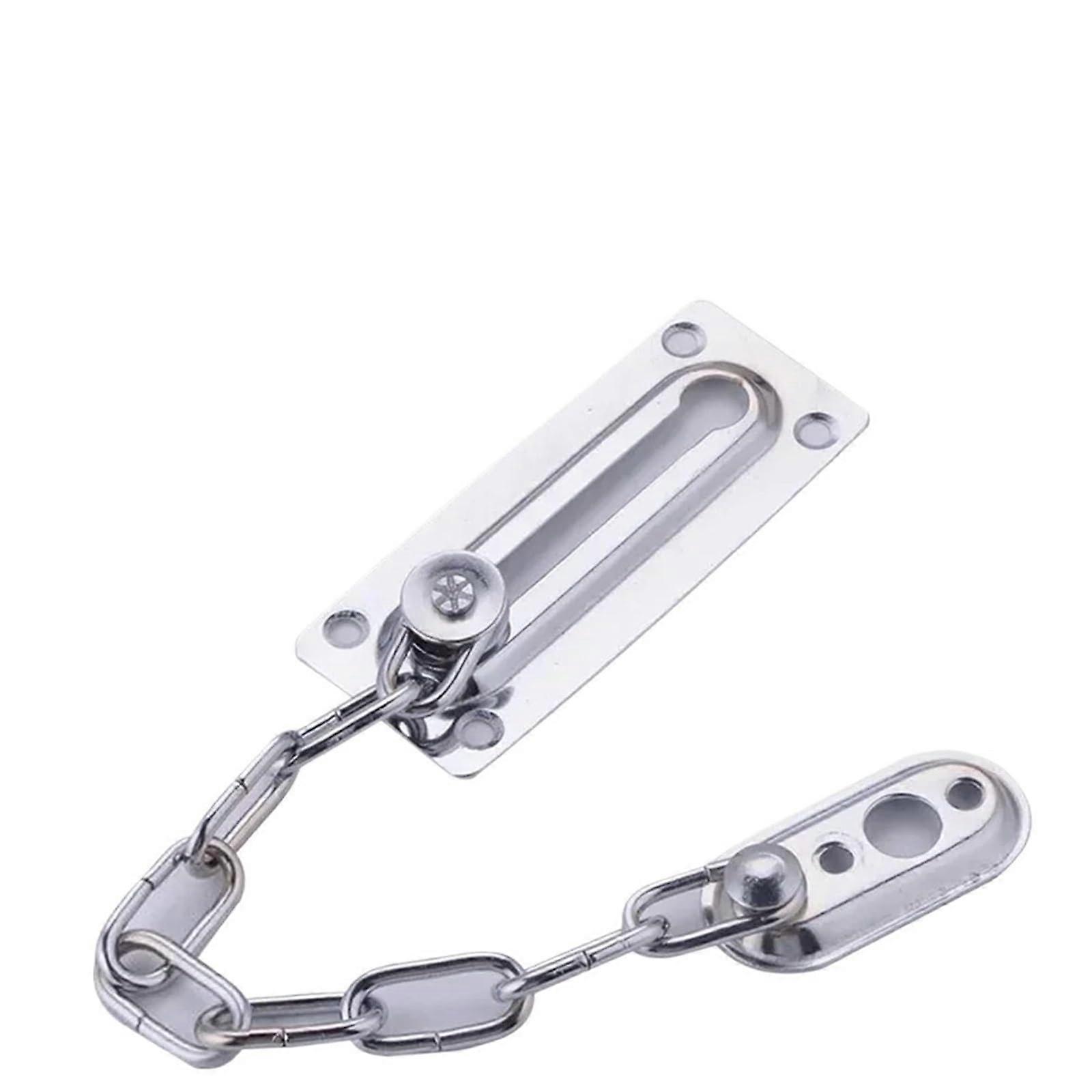 Stainless Steel Security Door Lock with Magnetic Latch Guard for Home and Office Sliding Doors