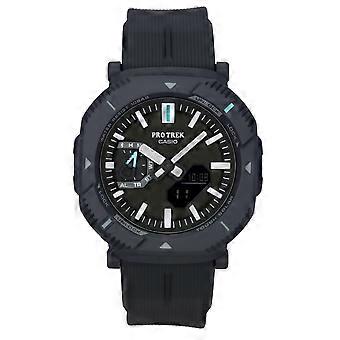 Casio Pro Trek Analog Digital Smartphone Link Resin Green Dial Tough Solar PRJ-B001-1 100M Men's Watch