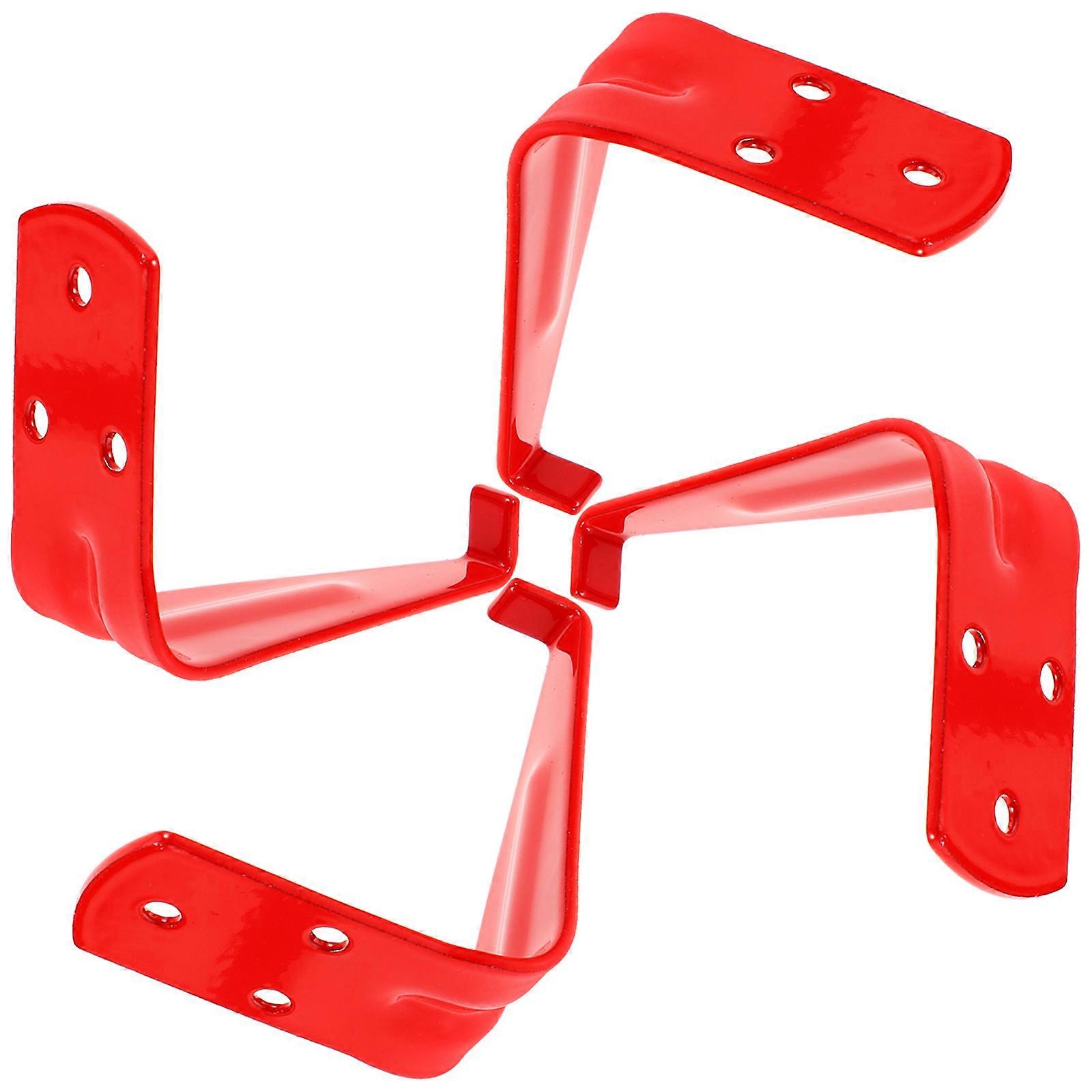 Fire Extinguisher Wall Hook for Holding 4Pcs Wall Mount Bracket