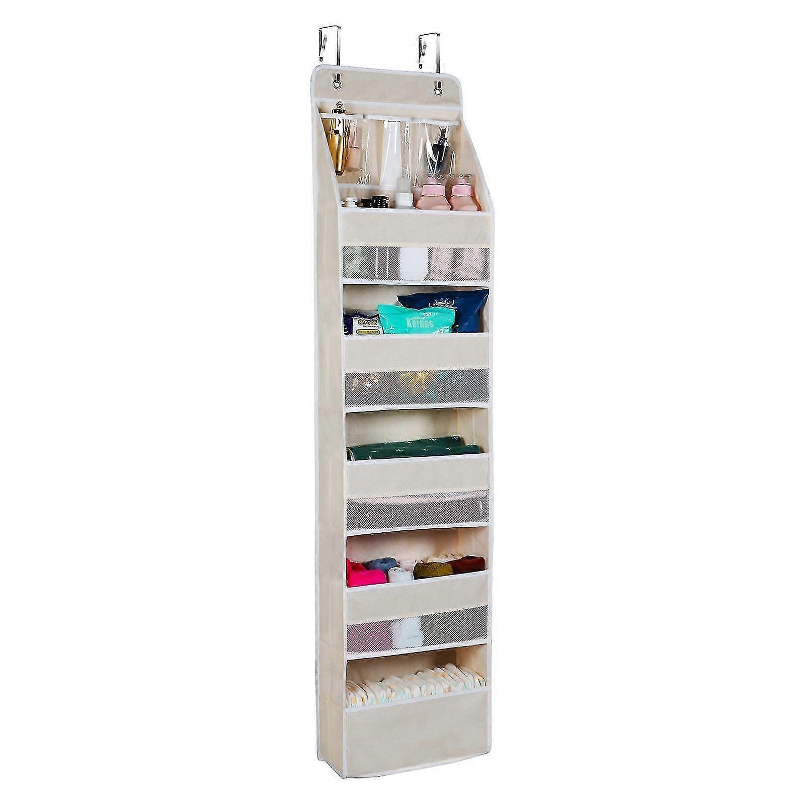 2026 6-layer behind-the-door hanging organizer for storage organization