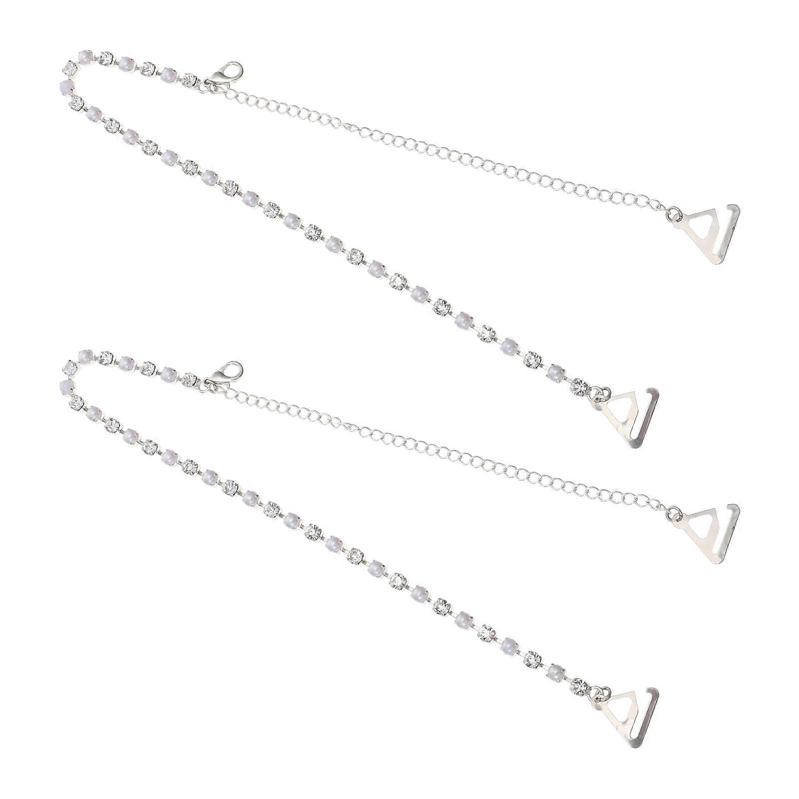 Bra Straps Practical Off Shoulder Underwear Straps with Hooks 2Pairs