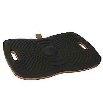 Standing Desk Mat Anti-Fatigue Wooden Wobble Balance Board Ergonomic Design for Home Office Gym 25-26