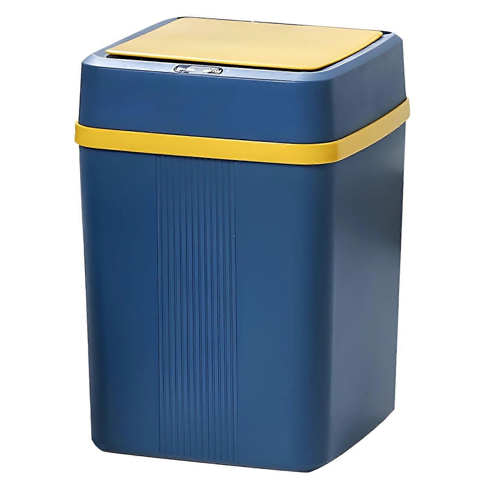 Touchless Trash Can with Smart Motion Sensor, Rechargeable OdorSealing Lid, Compact for Bathroom or Office