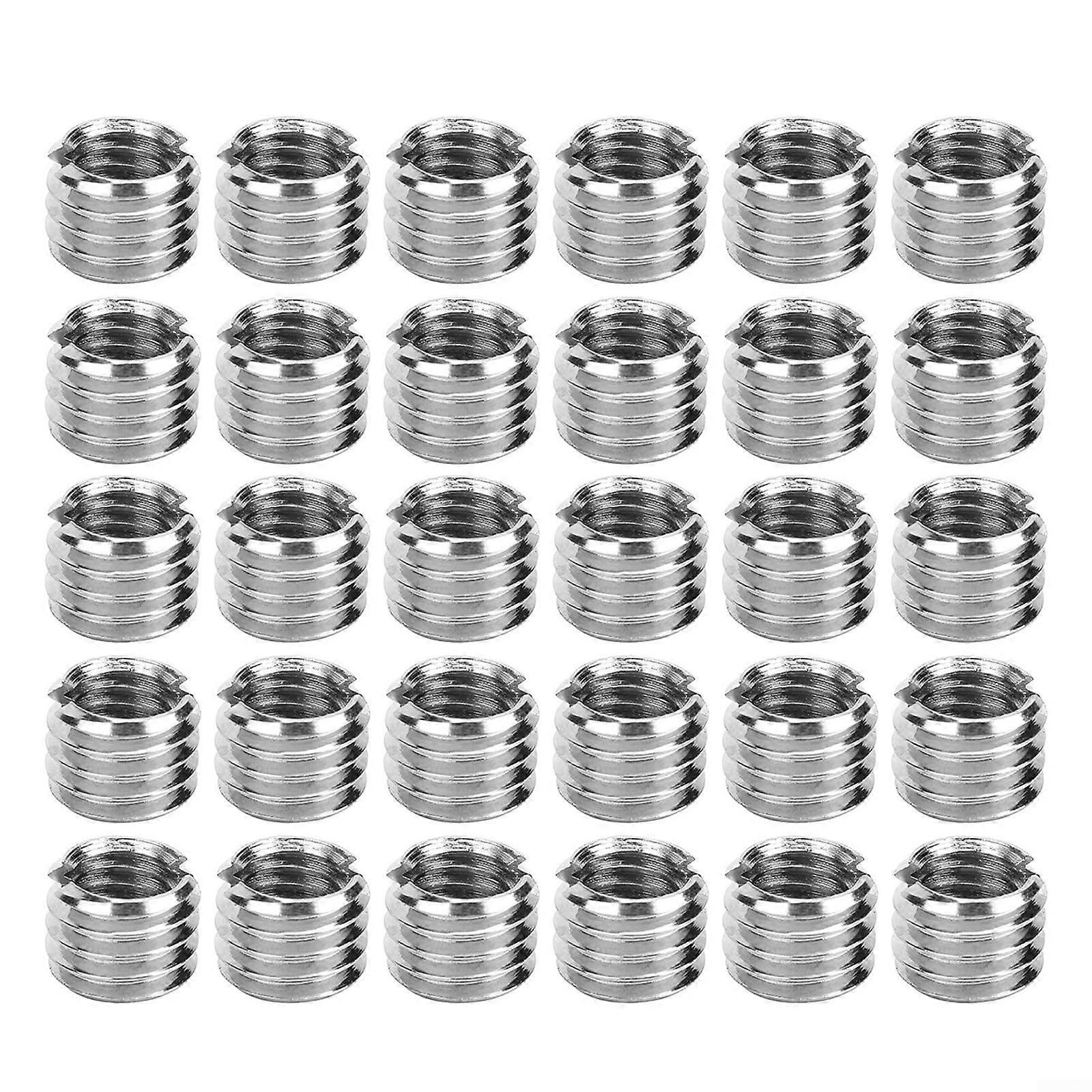 Threaded Inserts Pack 30pcs M6 M8 Thread  Kit for Automotive and Industrial Use
