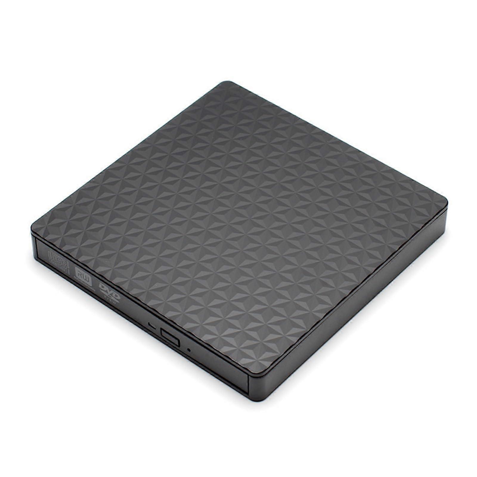 External DVD Drive USB 3.0 Slim Burner with Error Correction for Laptop and PC 9.5mm